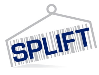 Splift logo design by frontrunner