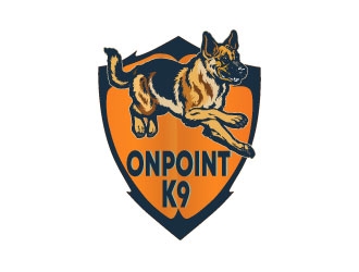 On Point K-9 logo design by AYATA