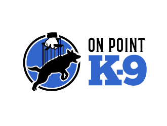 On Point K-9 logo design by SOLARFLARE