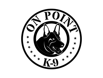 On Point K-9 logo design by beejo
