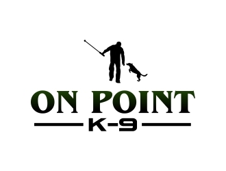 On Point K-9 logo design by naldart