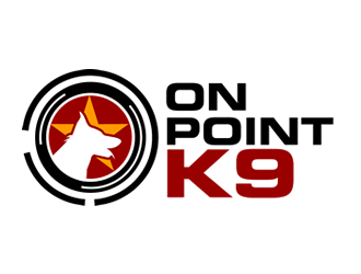 On Point K-9 logo design by Coolwanz