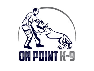 On Point K-9 logo design by uttam