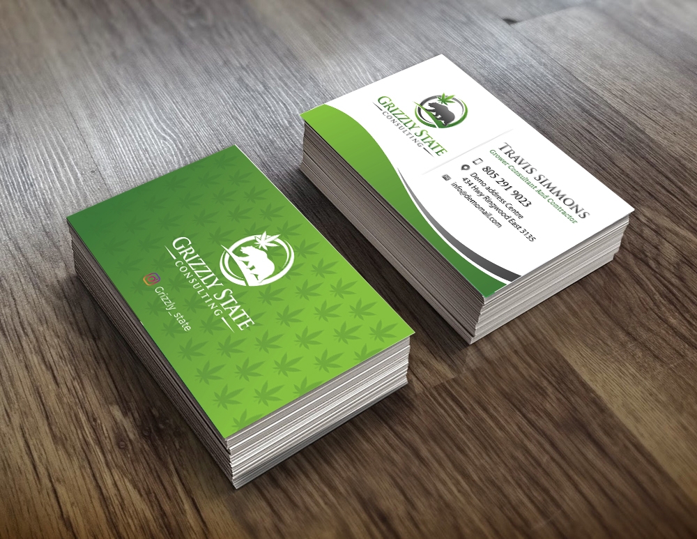 Grizzly state logo design by SmartDesigner