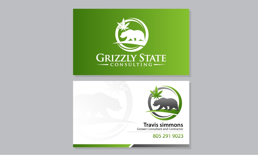 Grizzly state logo design by fritsB