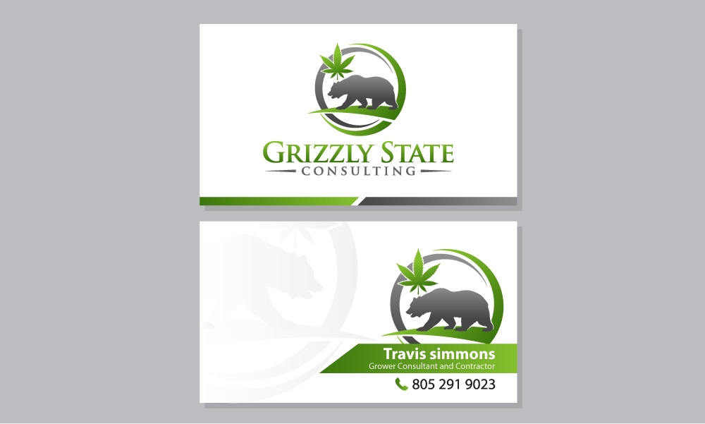 Grizzly state logo design by fritsB