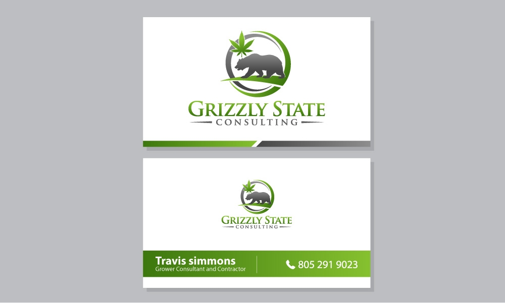 Grizzly state logo design by fritsB