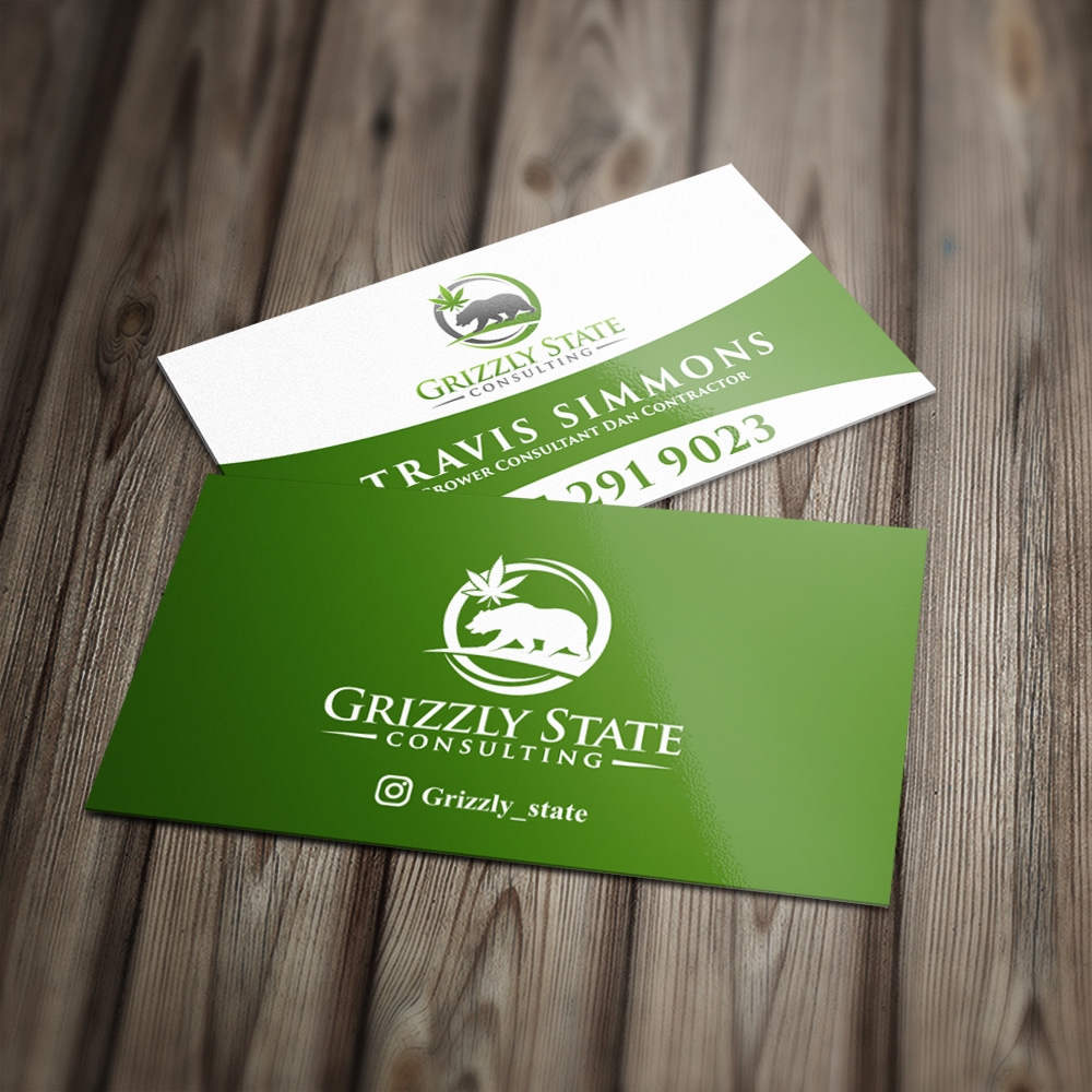 Grizzly state logo design by Kindo
