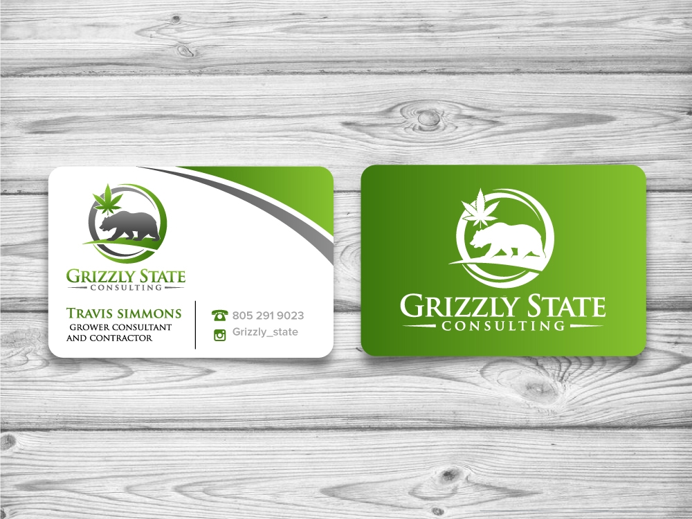 Grizzly state logo design by jaize