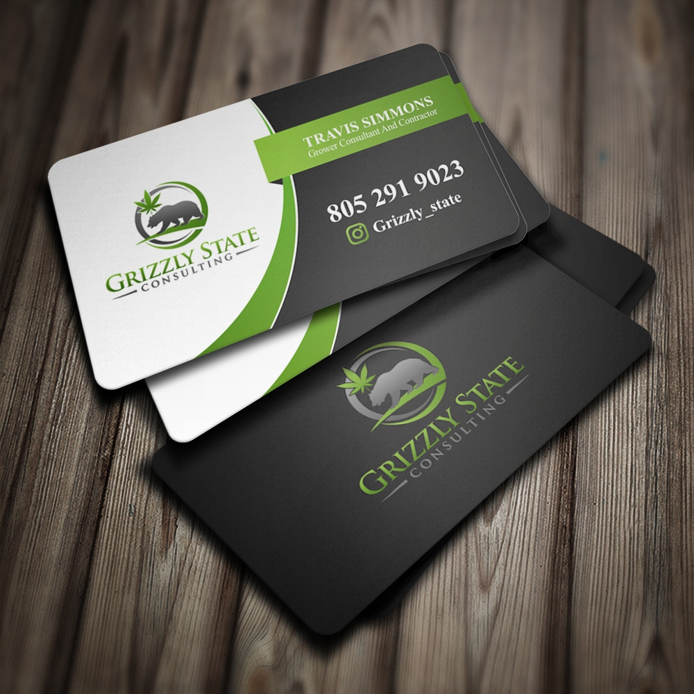 Grizzly state logo design by Kindo