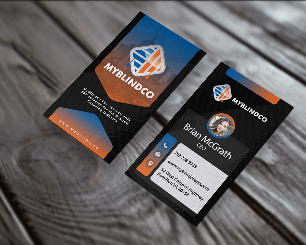 MyBlindCo Logo needs updating and the word enterprise  added bellow the Word MYBLINDCO.   logo design by MastersDesigns