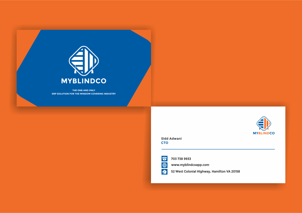MyBlindCo Logo needs updating and the word enterprise  added bellow the Word MYBLINDCO.   logo design by onix