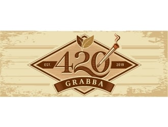 420 Grabba logo design by REDCROW