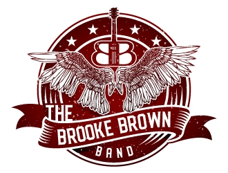 The Brooke Brown Band logo design by Aelius