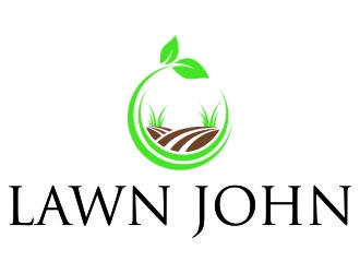 LAWN JOHN  logo design by jetzu