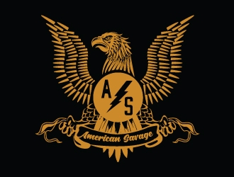 American Savage logo design by gogo