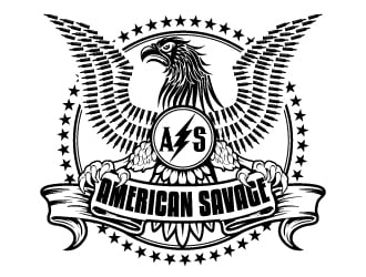 American Savage logo design by Suvendu
