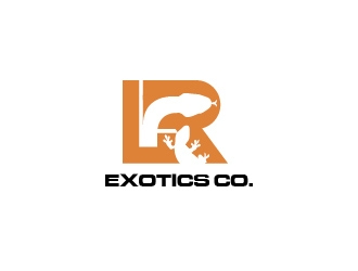 LR Exotics  logo design by usef44