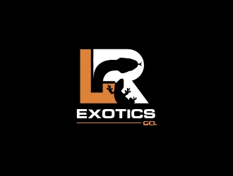 LR Exotics  logo design by usef44