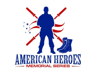 American Heroes, Memorial Series logo design by uttam