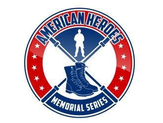 American Heroes, Memorial Series logo design by uttam