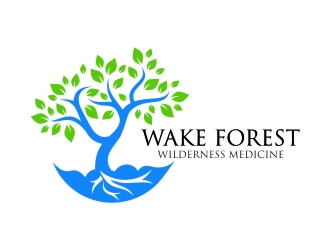 Wake Forest Wilderness Medicine logo design by jetzu