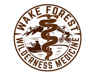 Wake Forest Wilderness Medicine logo design by gogo