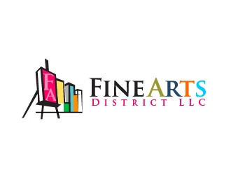 Fine Arts District LLC logo design by art-design