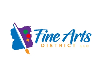 Fine Arts District LLC logo design by jaize