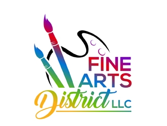 Fine Arts District LLC logo design by MAXR