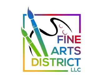 Fine Arts District LLC logo design by MAXR