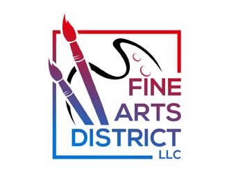 Fine Arts District LLC logo design by MAXR