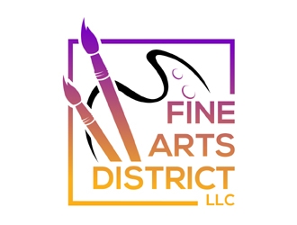 Fine Arts District LLC logo design by MAXR