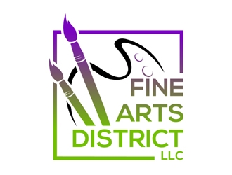 Fine Arts District LLC logo design by MAXR