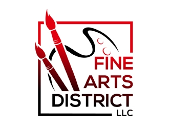 Fine Arts District LLC logo design by MAXR