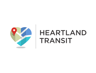 Heartland Transit logo design by DiDdzin