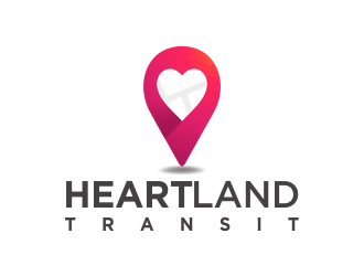Heartland Transit logo design by huma