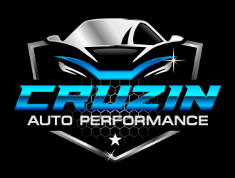 Cruzin auto performance  logo design by kopipanas