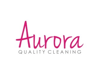 Aurora Quality Cleaning  logo design by agil