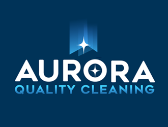 Aurora Quality Cleaning  logo design by megalogos
