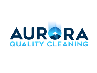 Aurora Quality Cleaning  logo design by megalogos