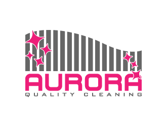 Aurora Quality Cleaning  logo design by fastsev