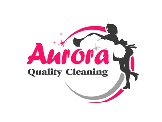 Aurora Quality Cleaning  logo design by Arrs