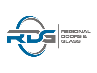 Regional Doors & Glass logo design by rief