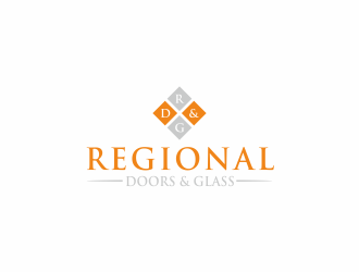 Regional Doors & Glass logo design by afra_art