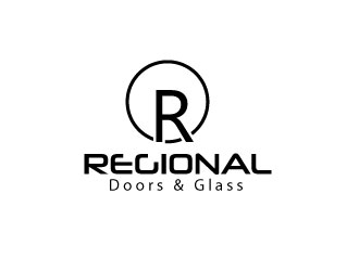 Regional Doors & Glass logo design by shahinacreative