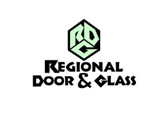 Regional Doors & Glass logo design by LogoJoe