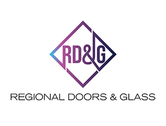 Regional Doors & Glass logo design by SteveQ
