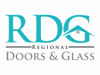 Regional Doors & Glass logo design by ncep