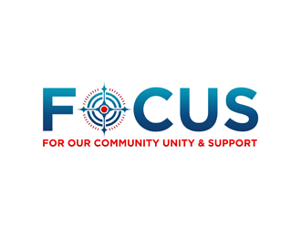 FOCUS: For Our Community Unity & Support logo design by alby